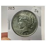 1923 Peace Silver Dollar