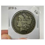 1878-S Morgan Silver Dollar