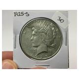 1925-S Peace Silver Dollar