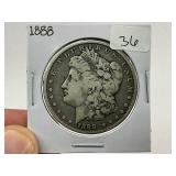 1888 Morgan Silver Dollar