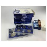 6x Proof Sets from 1999-2008
