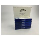 6x Run of Proof Sets from 2003-2008
