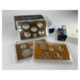 3x Proof Sets from 2007-2011