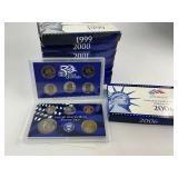 8x Proof Sets from 1999-2006