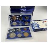 8x Proof Sets from 1999-2006