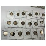 180pc Loose Proof Coin Collection