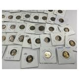 180pc Loose Proof Coin Collection