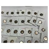 180pc Loose Proof Coin Collection