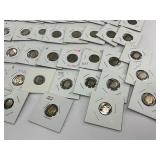 180pc Loose Proof Coin Collection
