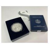 2008-W Burnished American Silver Eagle