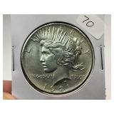 1921 Silver Peace Dollar  1 of 24 Coin in Complete Set