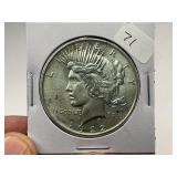 1922 Silver Peace Dollar  1 of 24 Coin in Complete Set