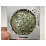 1924 Silver Peace Dollar  1 of 24 Coin in Complete Set