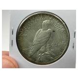 1925 Silver Peace Dollar  1 of 24 Coin in Complete Set
