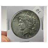 1926 Silver Peace Dollar  1 of 24 Coin in Complete Set