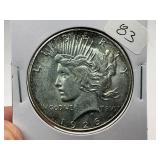 1926-S Silver Peace Dollar  1 of 24 Coin in Complete Set
