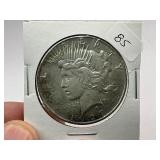 1927-D Silver Peace Dollar  1 of 24 Coin in Complete Set