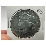 1928 Silver Peace Dollar  1 of 24 Coin in Complete Set