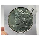 1935 Silver Peace Dollar  1 of 24 Coin in Complete Set