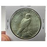 1935 Silver Peace Dollar  1 of 24 Coin in Complete Set