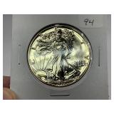 1986 24k Gold Plated American Silver Eagle