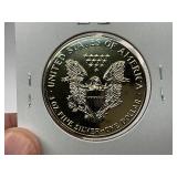1986 24k Gold Plated American Silver Eagle