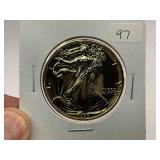 1989 24k Gold Plated American Silver Eagle
