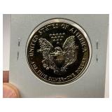 1991 24k Gold Plated American Silver Eagle