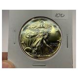 1992 24k Gold Plated American Silver Eagle