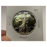1993 24k Gold Plated American Silver Eagle