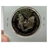 1995 24k Gold Plated American Silver Eagle