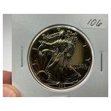 1998 24k Gold Plated American Silver Eagle