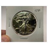 2000 24k Gold Plated American Silver Eagle