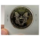 2001 24k Gold Plated American Silver Eagle