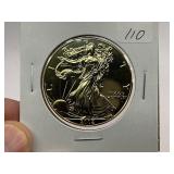 2002 24k Gold Plated American Silver Eagle