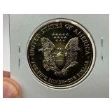 2003 24k Gold Plated American Silver Eagle