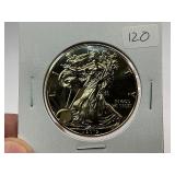 2012 24k Gold Plated American Silver Eagle