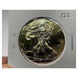 2014 24k Gold Plated American Silver Eagle