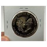 1999 24k Gold Plated American Silver Eagle