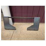 Wolverine Skid Steer Face Plate 3/8"