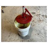 5 Gallon Hydraulic Fluid Bucket with Pump