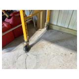 Heavy Duty Rolling Scaffold with Wooden Platforms