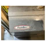 Vintage Wards Powr-Kraft Metal Toolbox