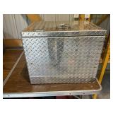 Aluminum Diamond Plate Storage Box with Lock and Key