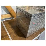 Aluminum Diamond Plate Storage Box with Lock and Key