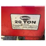 SpeeCo 20 Ton Log Splitter with Honda GX160 5.5 HP Engine