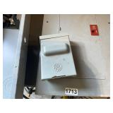 Lot of 2 Electrical Panels with Circuit Breakers - GE and Line 1