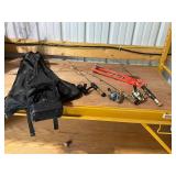 Fishing Rods and Accessories Set with JR