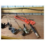 Fishing Rods and Accessories Set with JR