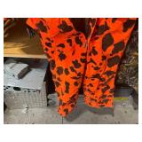 Hunting Outerwear Set: Blaze Orange and Camouflage Suits